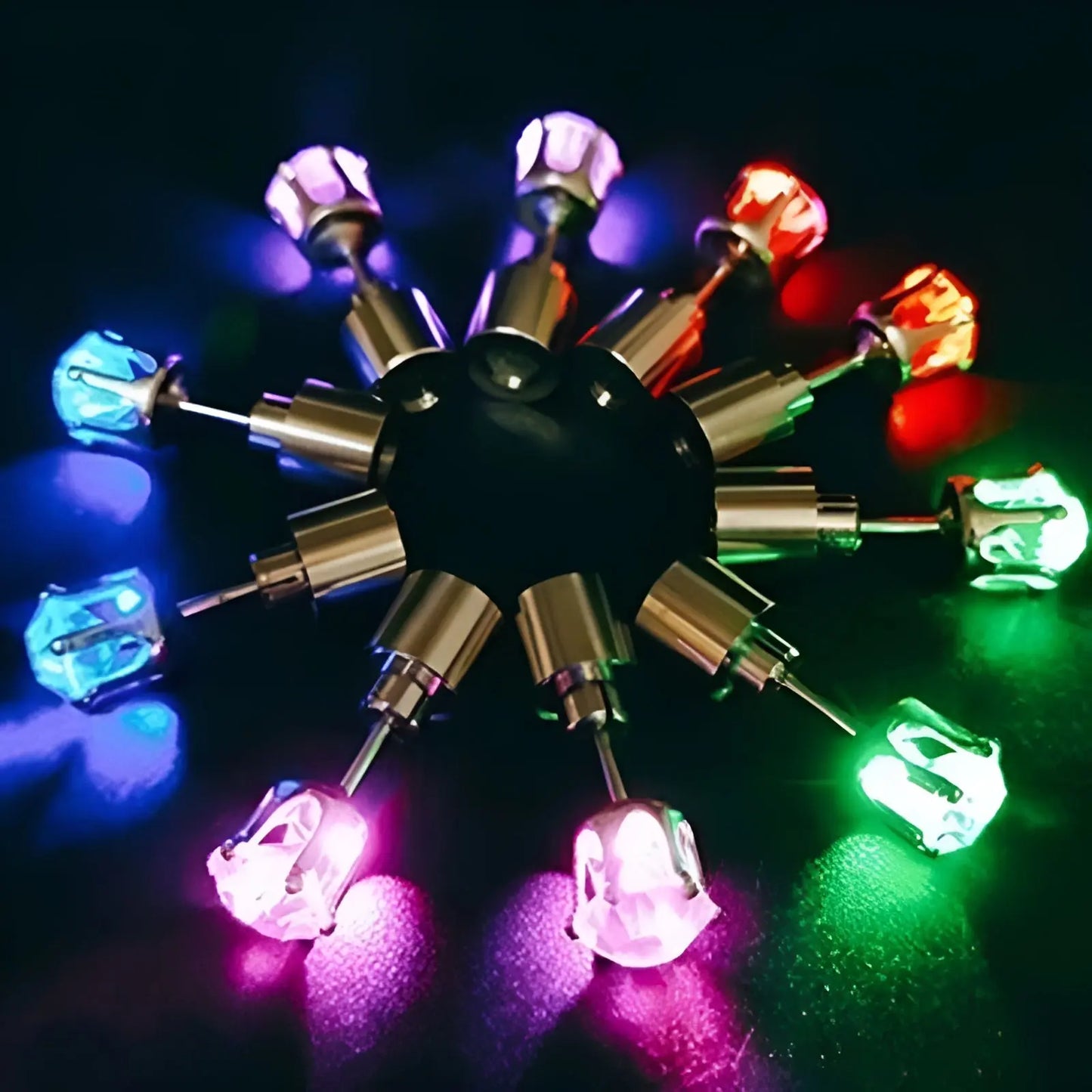 GlowStud Earrings RaveCity