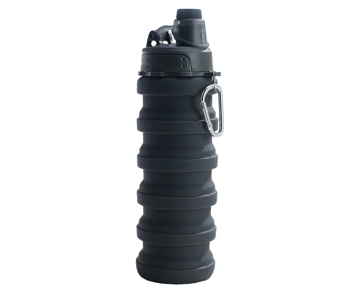 Collapsible Water Bottle Travel Water Bottle Portable Hiking Water Bottle with Leak Proof Twist Cap