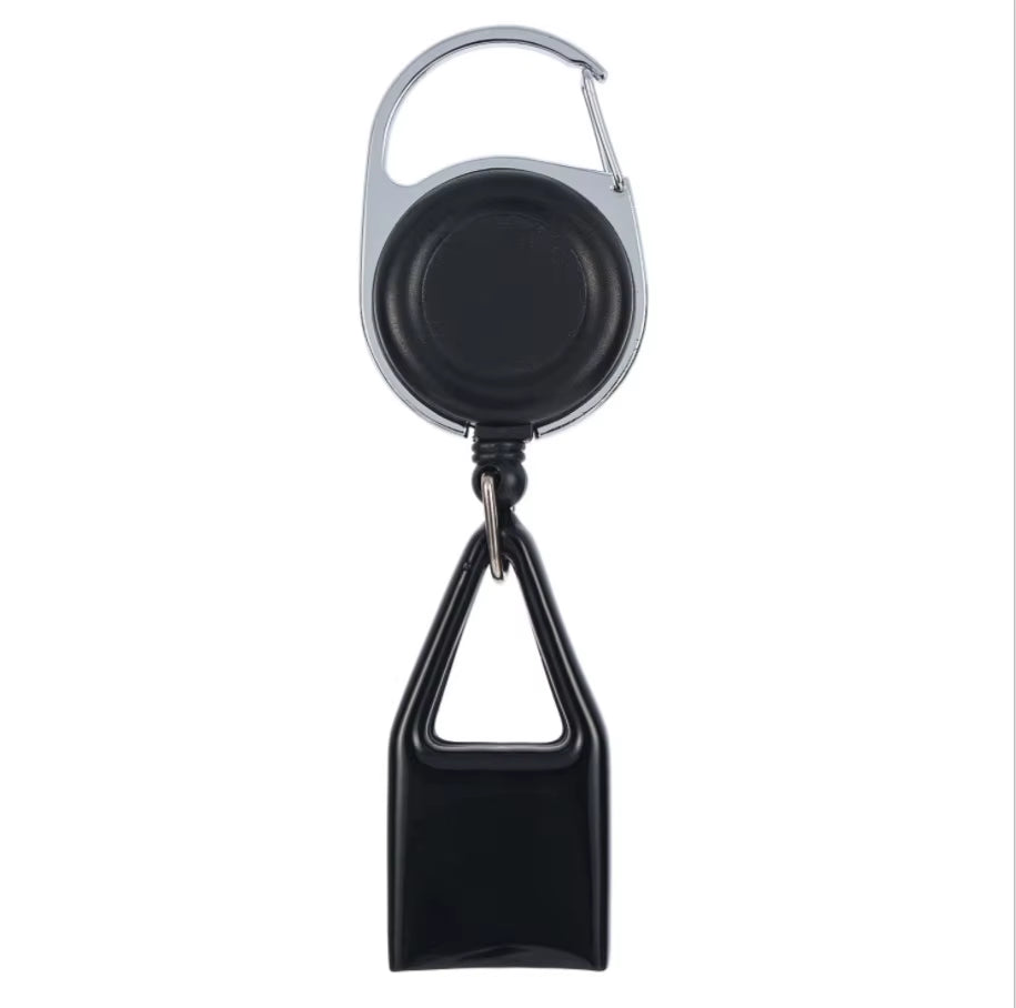 Silicone Lighter Retractable Keychain Protective Sleeve Holder Leash Safe Stash Clip Cover Smoking Accessories